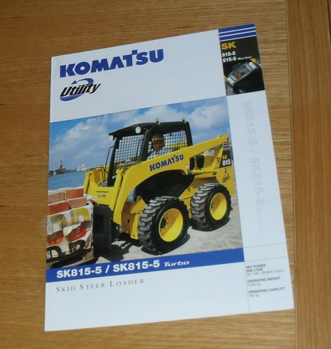 Komatsu sk815 5 - komatsu, /