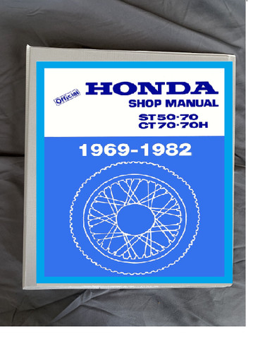 1971 1972 honda - honda, ct70h