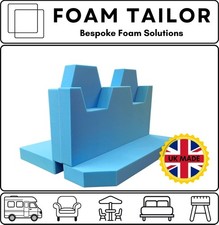 ROCK AND ROLL BED FOAM, ROCK AND ROLL UPHOLSTERY, 4" THICK. HEADREST AND NONE HR