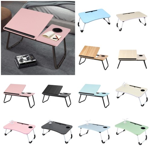 Folding laptop table stand bed - laptop,