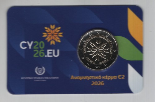 Cyprus 2026 euro coin - cyprus,