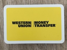 Pack of Carta Mundi playing cards advertising Western Union - Money Transfer