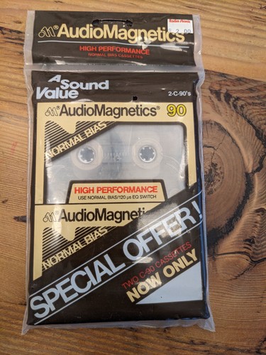 Vintage audio magnetics 90 - magnetics, c-90