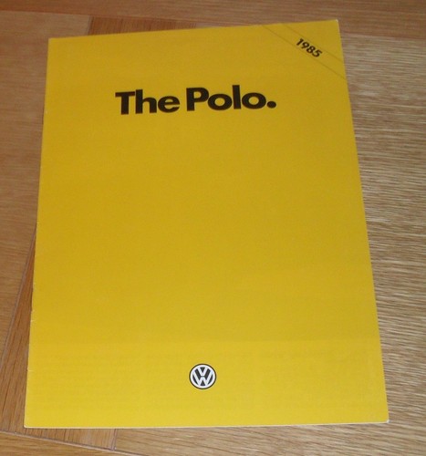 Volkswagen polo brochure - volkswagen,