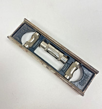 Vintage Stanley Cast Iron No. 36 Machinist 6 Inch Level - 2 of 3 Viles Working