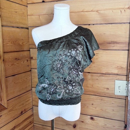 Vintage one shoulder top - vintage,