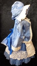 SILK DRESS & BONNET FOR