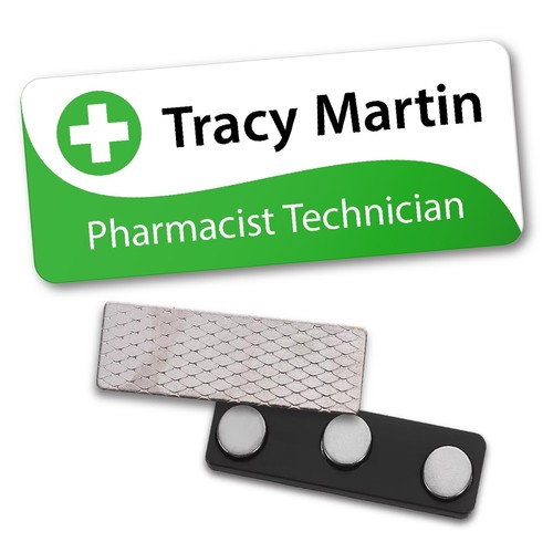 Hello name badge - is,