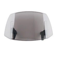 Motorcycle Clip On Windshield Wind Screen Deflector Extension Spoiler Universal