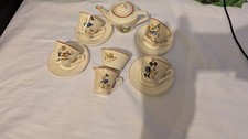 Disney Vintage Tea Set 1930s Mickey Mouse Manufactured by Wade Heath