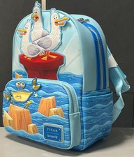 Disney Parks Loungefly Finding Nemo Seagulls Mine Mine Talking Mini Backpack