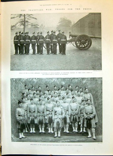 Old 1900 transvaal war - war, essex