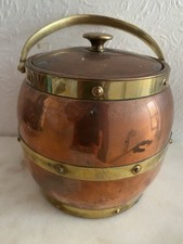 Biscuit Barrel Copper Colour