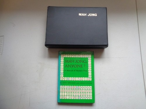 Rare vintage mah jong set - rare,
