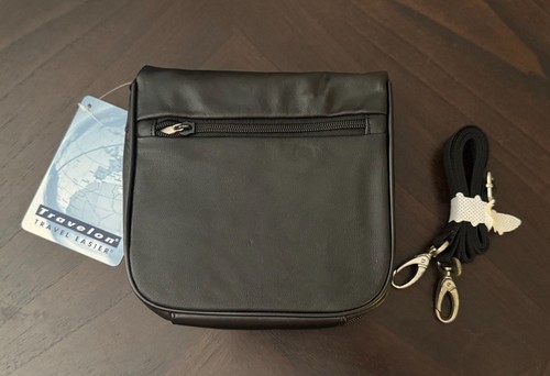 Black travelon leather - black,