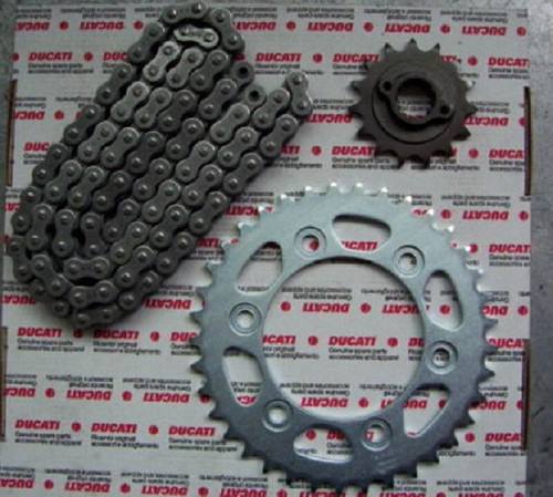 Ducati chainset chain sprocket - chainset,