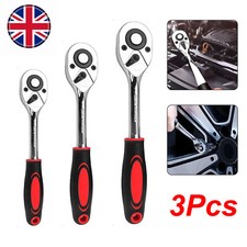 3PCS 1/2" 3/8" & 1/4" RATCHET