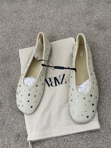 Zara real leather studded - zara,