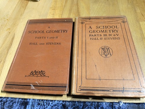 Vintage school geometry - a,