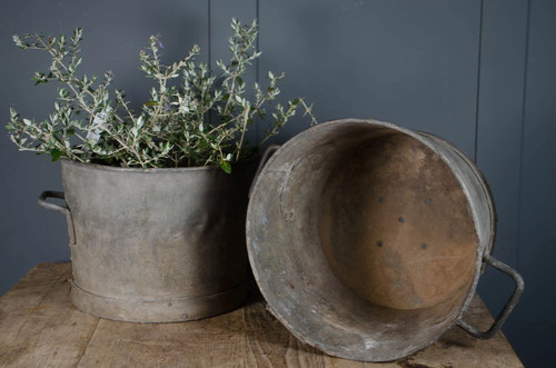 Pair antique victorian zinc - victorian,
