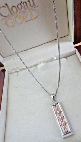 Clogau welsh gold pendant stg - gold,