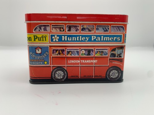 Huntley palmers tin - huntley, lid
