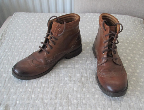 Clarks mens vintage brown - clarks,