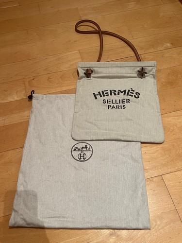 Hermès aline canvas beige - aline,