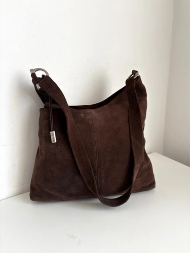 Marks spencer brown suede - brown,
