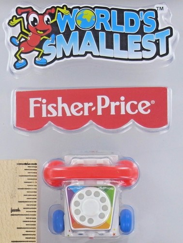World smallest fisher - smallest, fisher-price