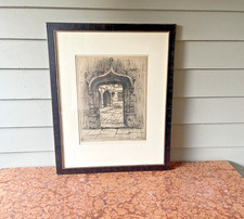 Caroline Armington Drypoint