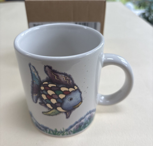 Rainbow fish mug ceramic - in,
