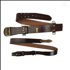 Sam Browne Belt BROWN BLACK