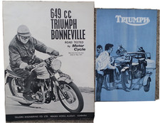 Triumph Motorcycle Brochure