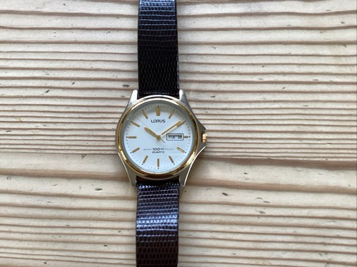 Gents lorus gold and silver - gold,
