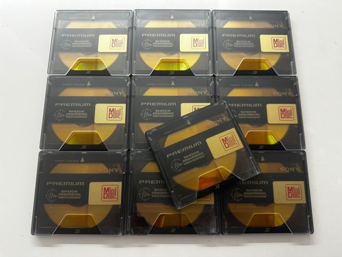 Sony gold minidiscs 74 - 10,