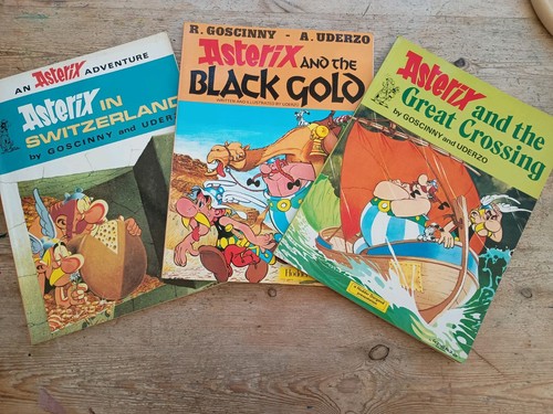 Asterix books 1980 goscinny - books,