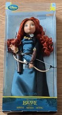 New Disney Store exclusive Merida Doll with Bow Arrow Scottish Princess RARE 