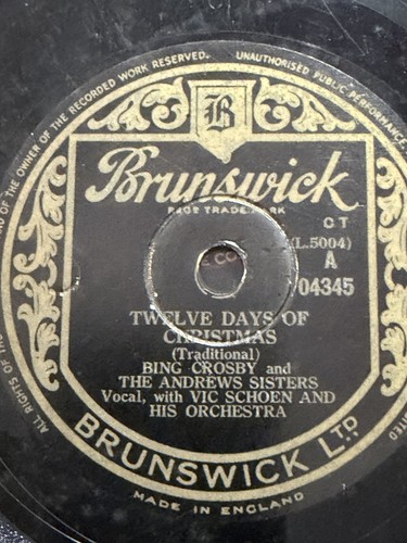 Bing crosby twelve days - bing, of