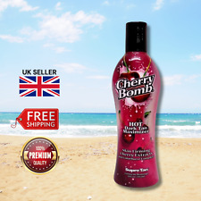 Supre Tan CHERRY BOMB Hot Dark Tan Maximizer Lotion With Colour Burst Complex