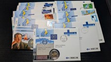 2 Euro Commemorative Coin Finland in Numis Letter / Numis Letters Stamp + Coin