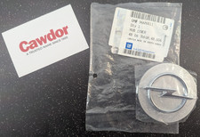 Genuine OEM Opel 96626511 1x Silver Badge Centre Cap