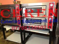 Pizza Oven Electric Double Deck 4 X4= 8 X 12" Pizzas