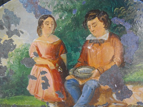 Antique hand painted - antique,