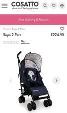 Cossato SUPA 2 Pushchair
