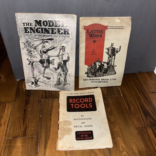 Vintage hand tools books - hand,