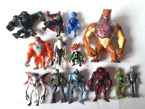 13x ben action figures - 10, 4"