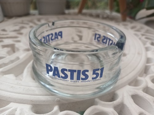 Pastis glass ashtray - pastis, ashtray.