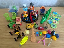 Playmobil Park Playground Roundabout, Crocodile see saw,Figures accessories 
