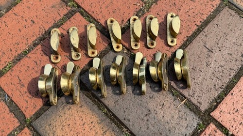 Solid brass sash window locks - sash,